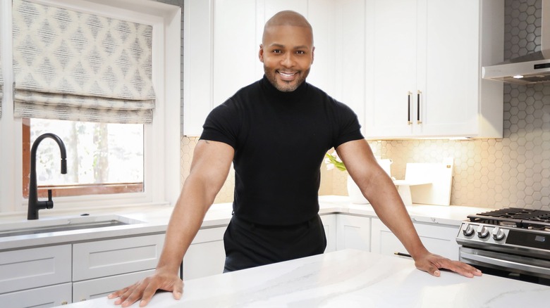 Michel Smith Boyd in kitchen
