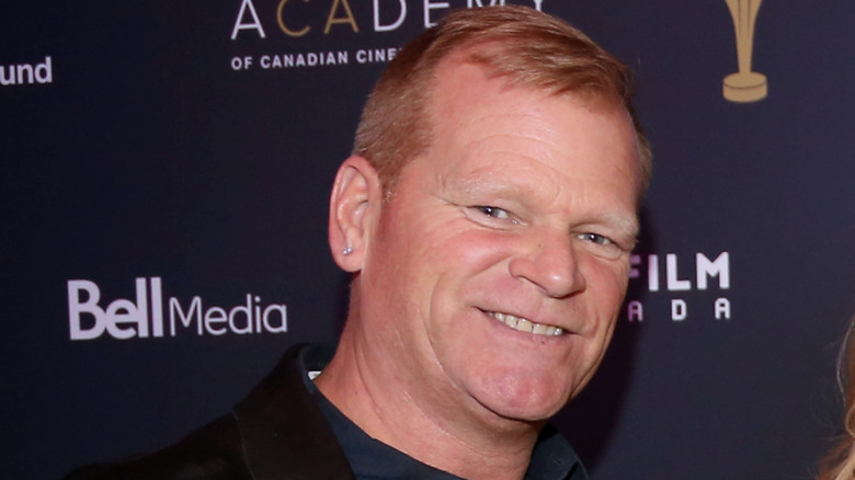 Mike Holmes smiles while attending the Academy of Canadian Cinema and Television's Family Fan Day