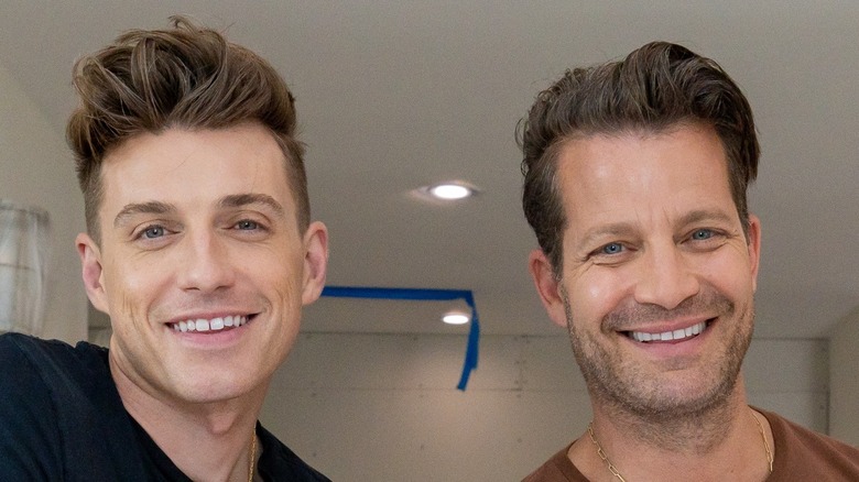 Nate Berkus and Jeremiah Brent smiling