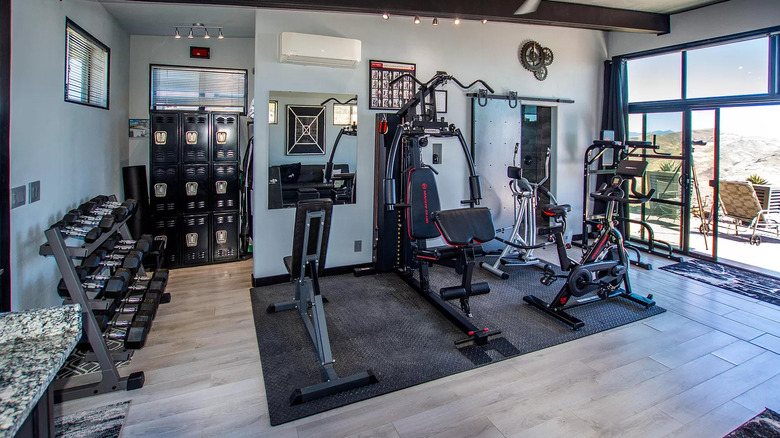 gym on Arizona property
