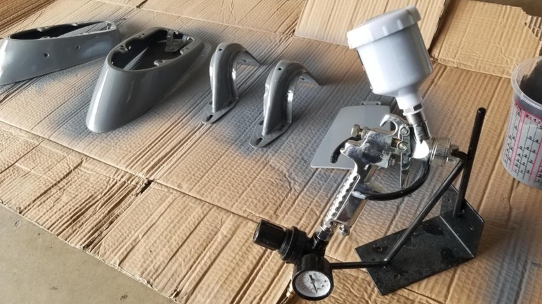 Central Pneumatic's 120cc HVLP Touch-Up Air Spray Gun