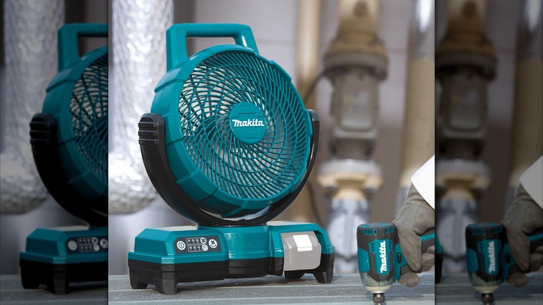 Makita's 18V LXT Lithium-Ion Cordless 9 ¼-inch Fan