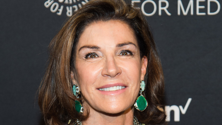Hilary Farr smiling at premiere