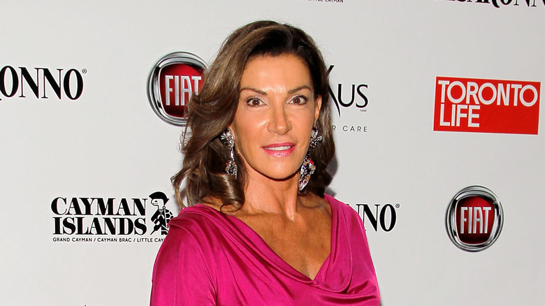 Hilary Farr on red carpet