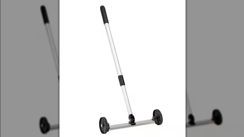 Empire magnetic sweeper on solid background