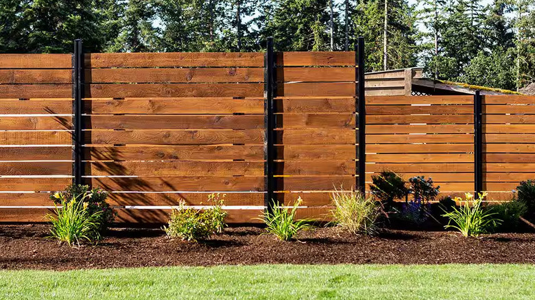 Home Depot peak modular fencing system