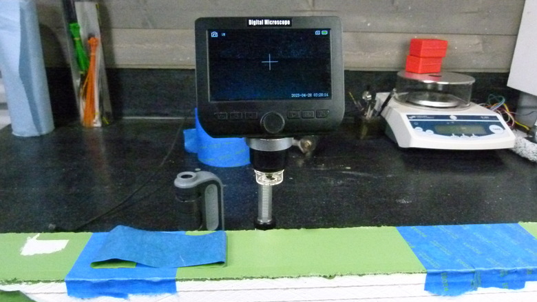 Checking surface for paint dams