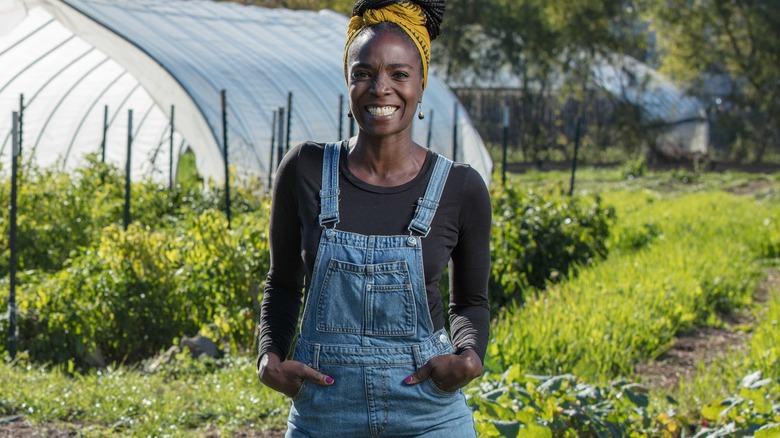 Jamila Norman standing and smiling