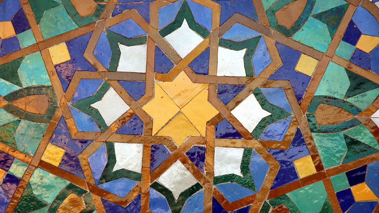 colorful zellige tile