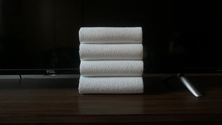 minimalist white wall art