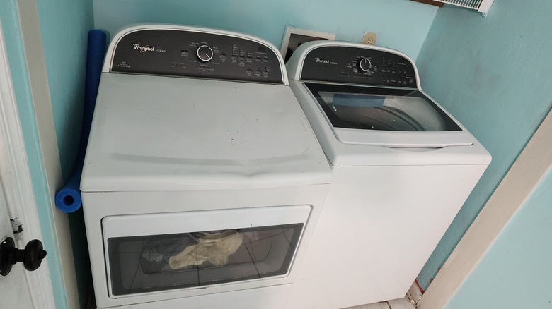 washing machine pool noodle