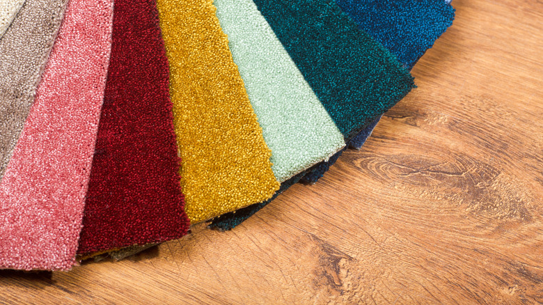 Different carpet colors