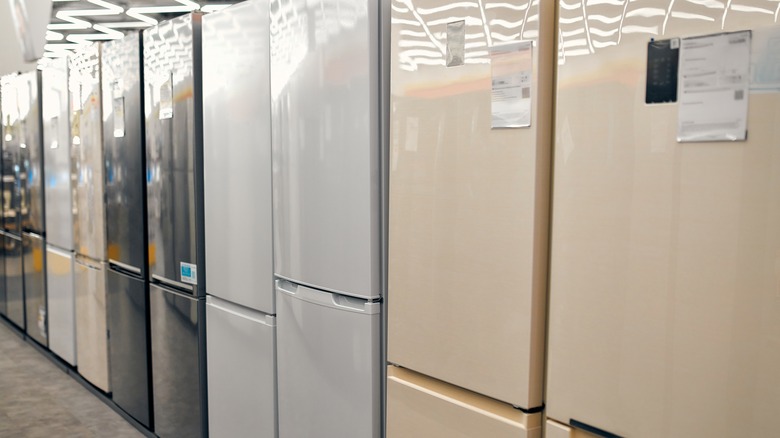 Fridges in store