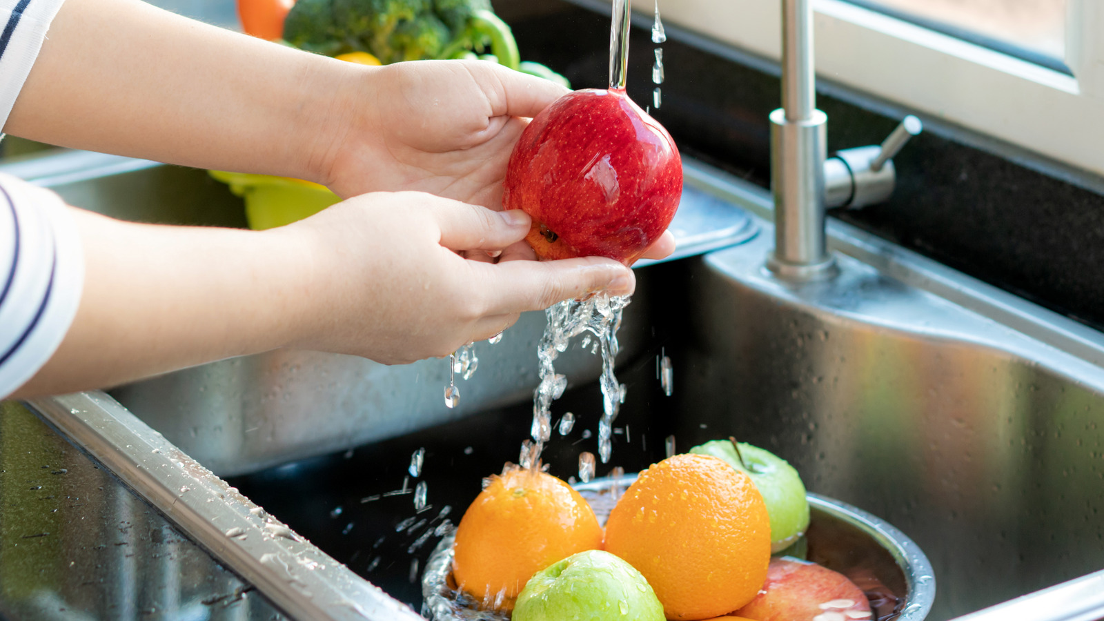 How Bad Is It To Dump Produce Stickers Down The Drain? House Digest