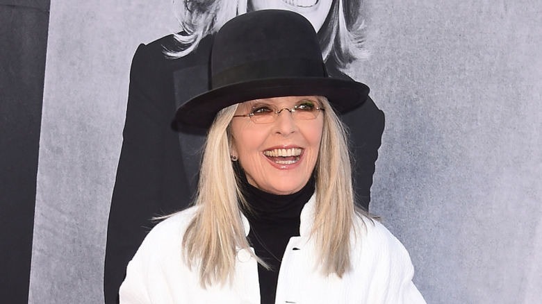 Diane Keaton smiling