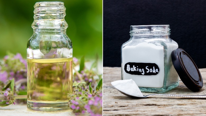 Essential oil and baking soda