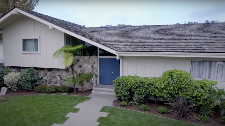 Exterior of the real "Brady Bunch" house