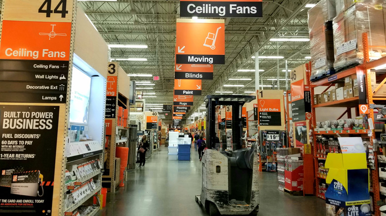 Home Depot interior