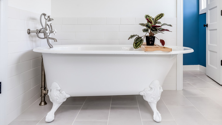 clawfoot bathtub