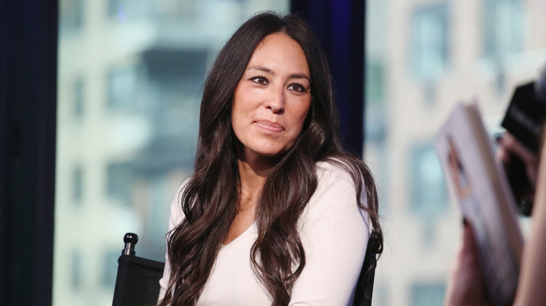 joanna gaines sitting
