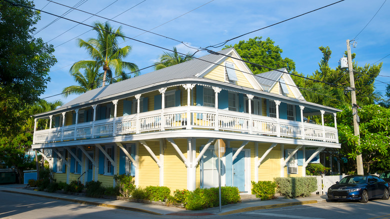 raised wraparound porch