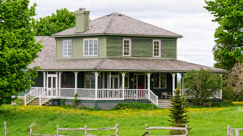 home with wraparound porch