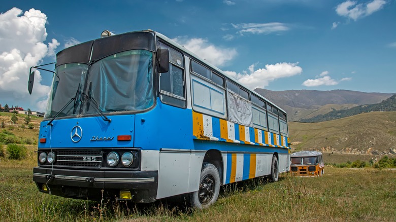 Just Right Bus: Living with a Water Trough Bathtub