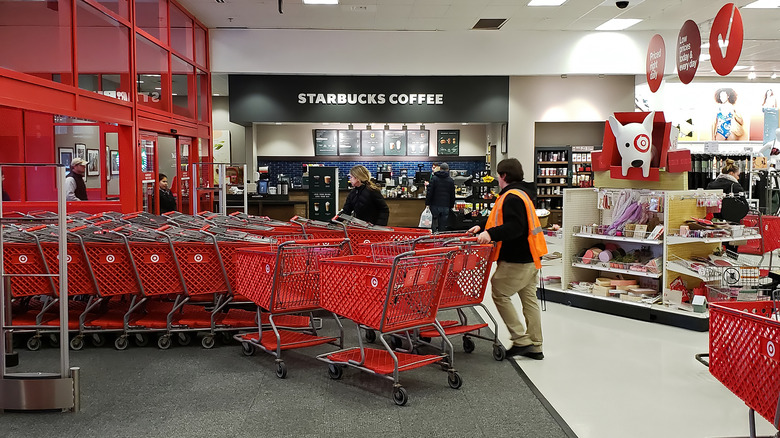 Starbucks in Target store