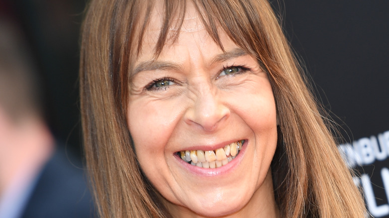 Kate Dickie on red carpet