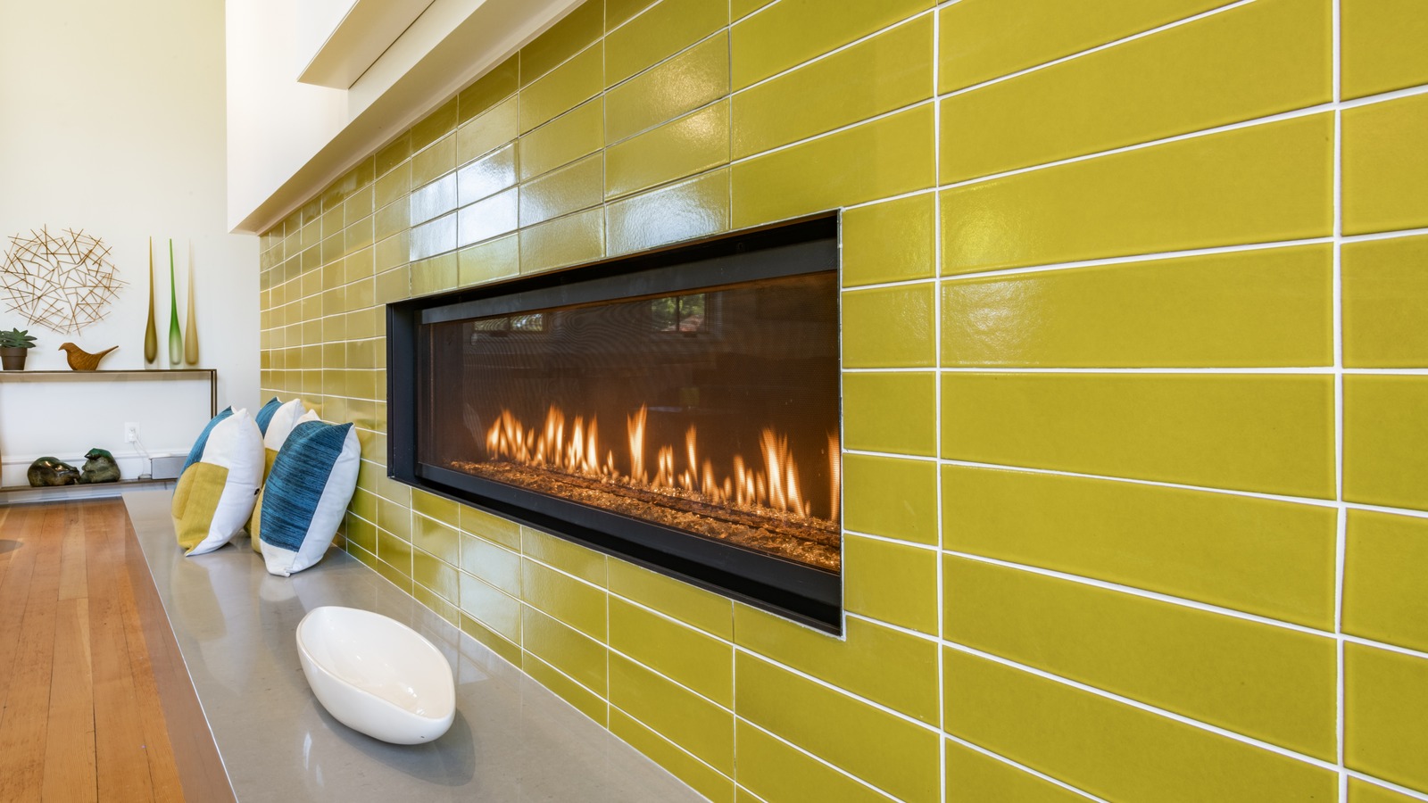 Installing Tile On Your Fireplace Can Add Flair And Here's How