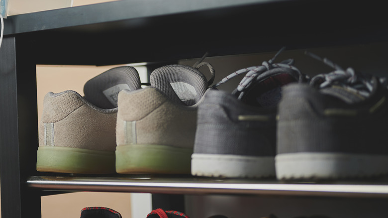 front door shoe rack 