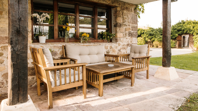 Unfinished discount cedar furniture