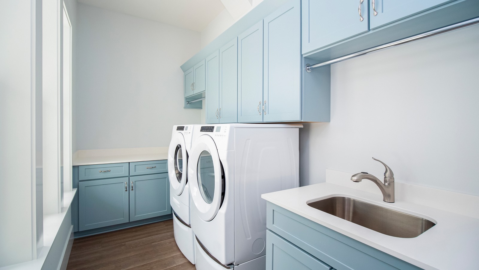 How To Choose The Best Cabinet Paint Color For A Laundry Room Refresh