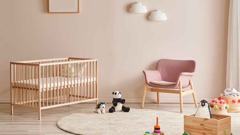 Chic baby nursery