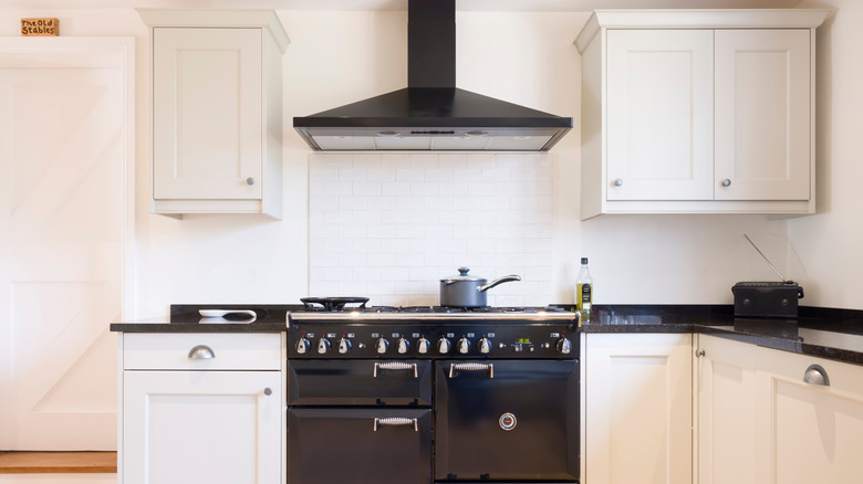 wall-mounted range hood