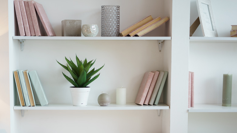 How To Decorate Bookshelves Without Books