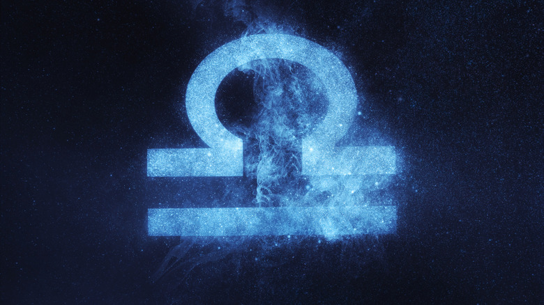 Libra zodiac symbol