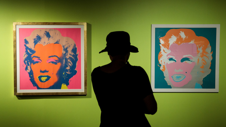 Andy Warhol Marilyn paintings