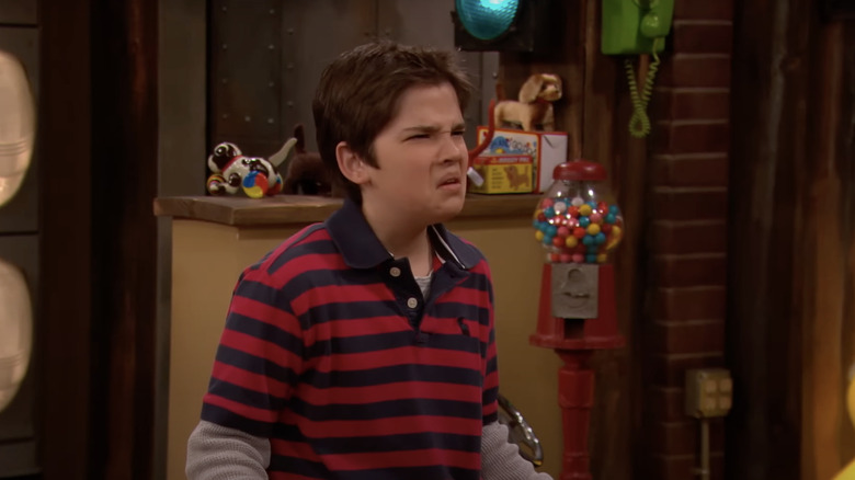 Freddie with gumball machine 