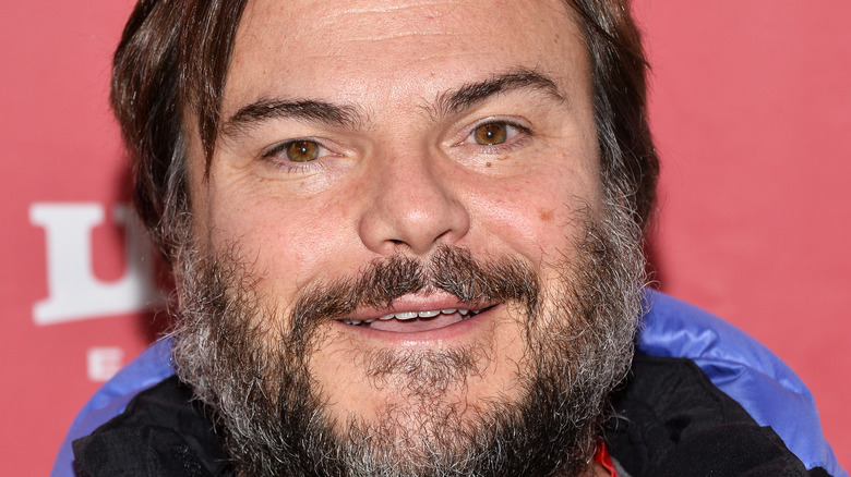 Jack Black at movie premiere