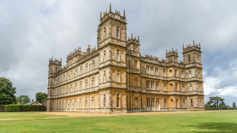Exterior of Highclere Castle