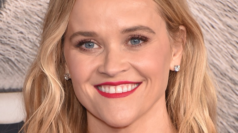 actress Reese Witherspoon smiling