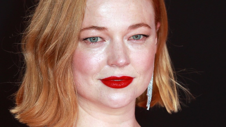 close up of Sarah Snook