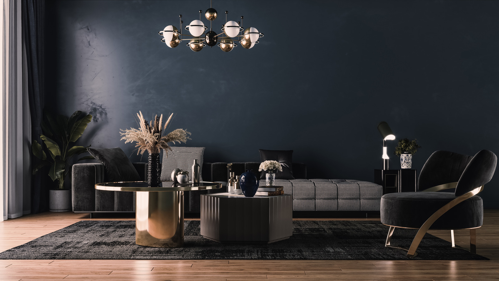 What you need to know before you paint a room all black - Stefana