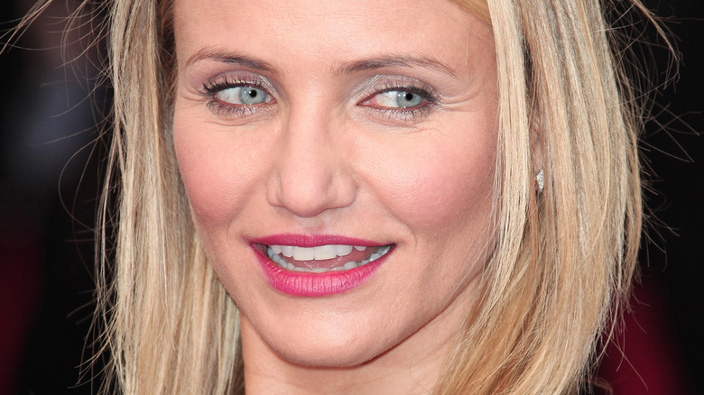 close up of Cameron Diaz