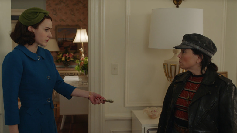 Midge and Suzy talking