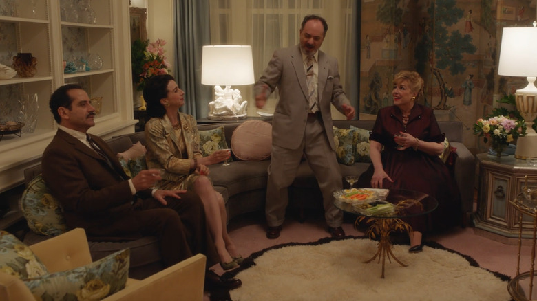 Gathering room in Mrs. Maisel's apartment