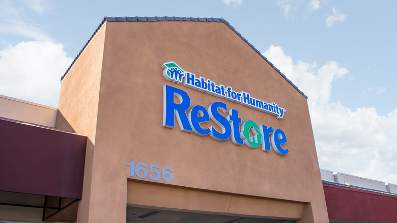 habitat for humanity sign