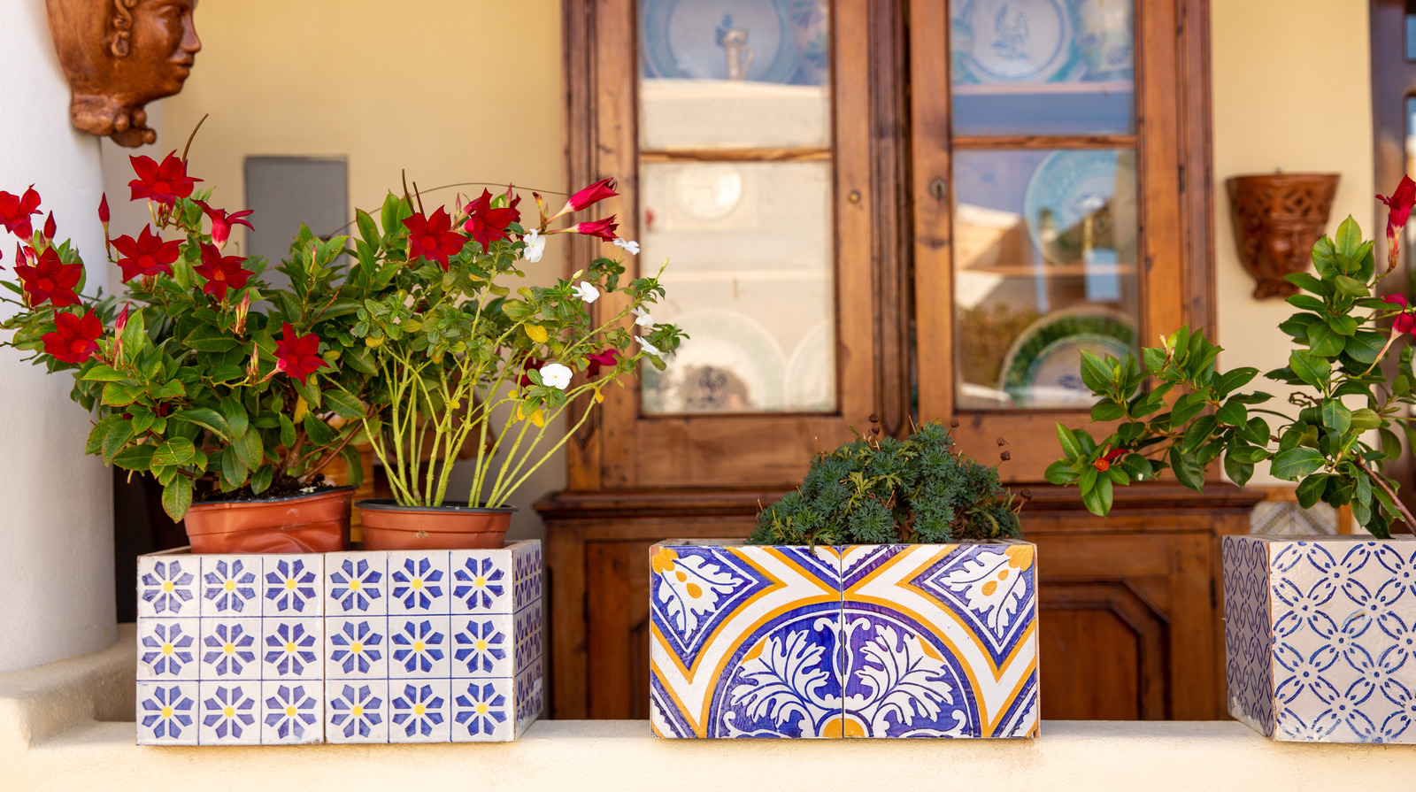 How To DIY A Planter Out Of Old Tile