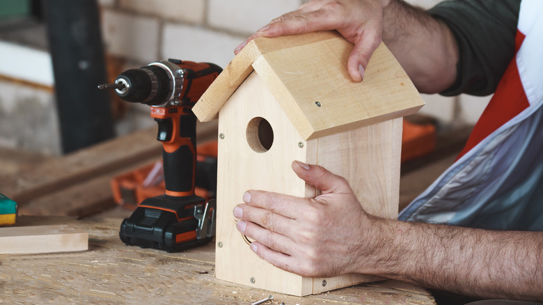 Simple DIY birdhouse
